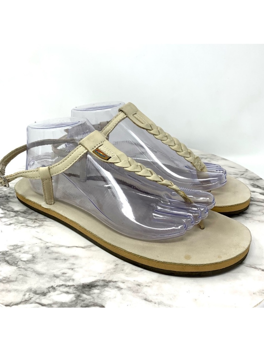Rainbow T-Street Braided Thong Sandals 11 Classic Resortwear Coastal Cruisewear
